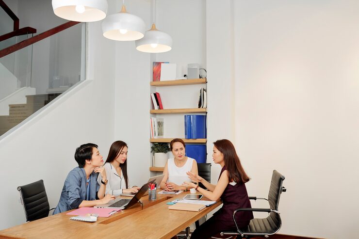 conference room meeting